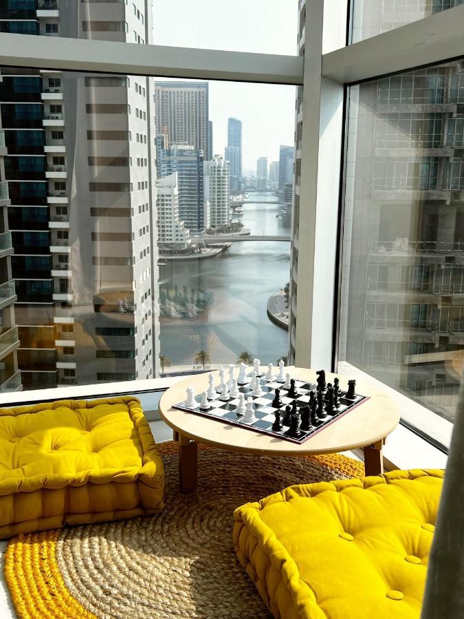 Newly Renovated Marina & Sea View Family Condo Dubai Bagian luar foto