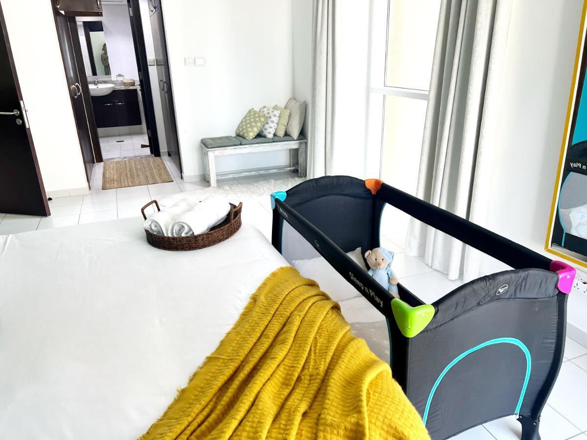 Newly Renovated Marina & Sea View Family Condo Dubai Bagian luar foto