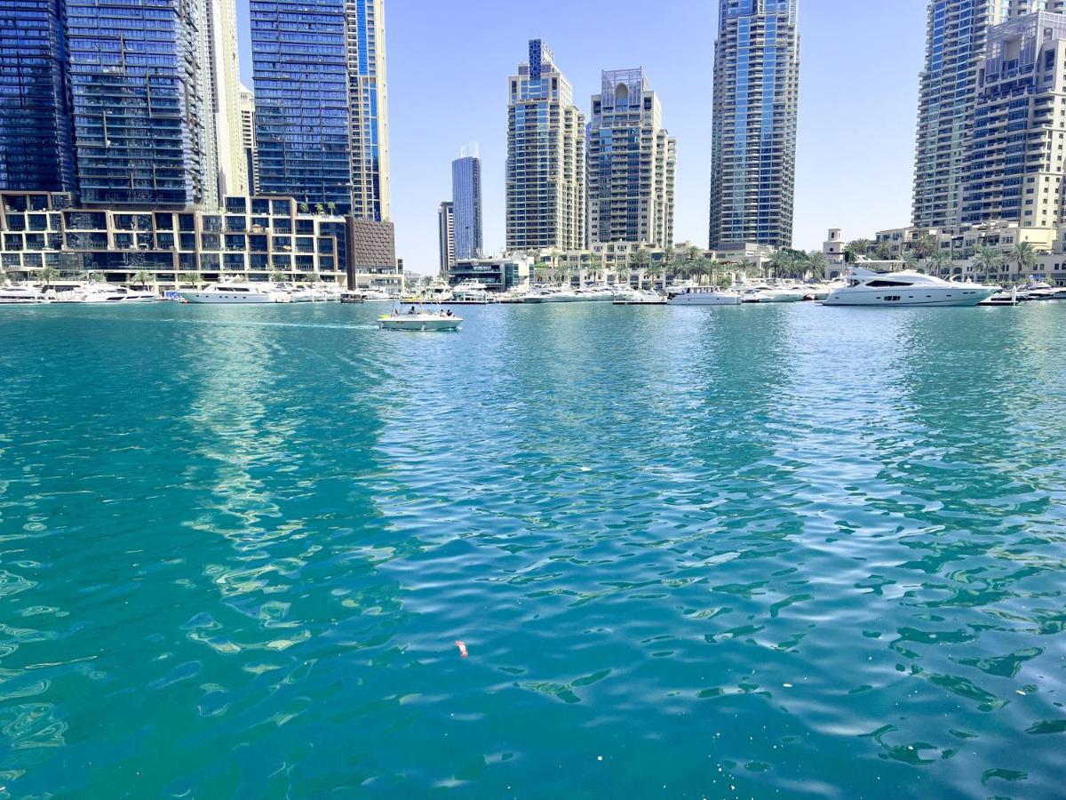 Newly Renovated Marina & Sea View Family Condo Dubai Bagian luar foto