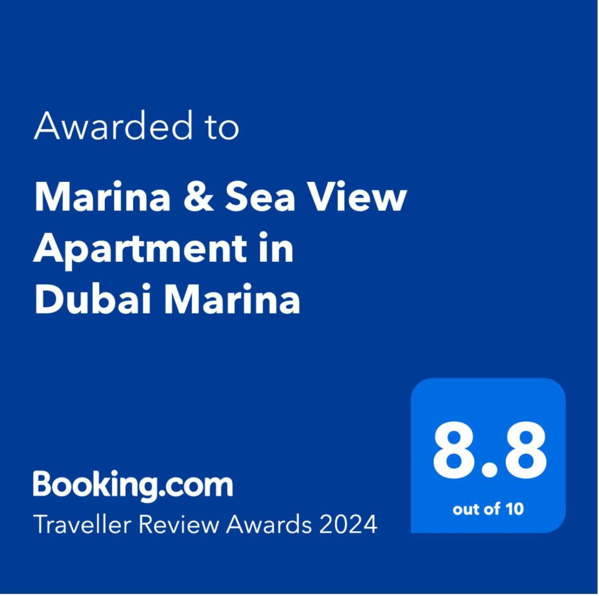 Newly Renovated Marina & Sea View Family Condo Dubai Bagian luar foto