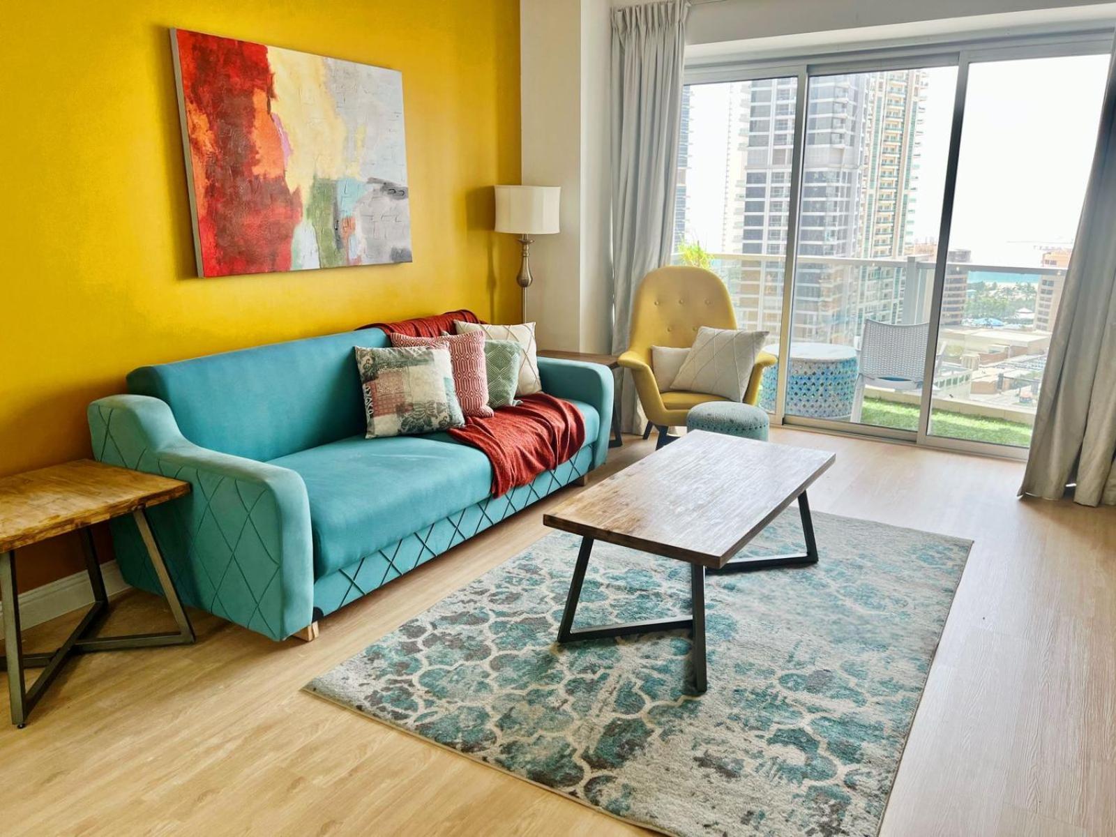 Newly Renovated Marina & Sea View Family Condo Dubai Bagian luar foto
